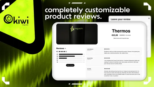 Kiwi ‑ Product Reviews screenshot