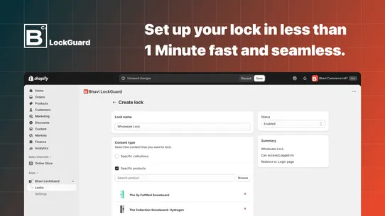 Bhavi LockGuard: B2B Wholesale screenshot