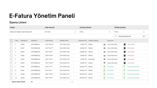 GİB e‑Arşiv ‑ EntegreAPP screenshot
