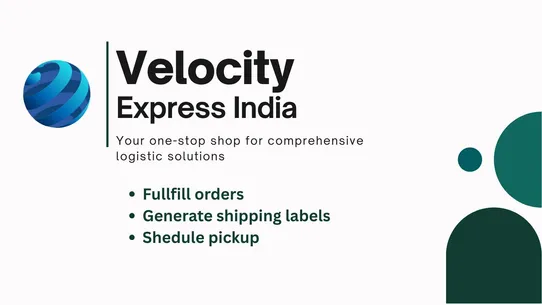 Velocity Express India screenshot