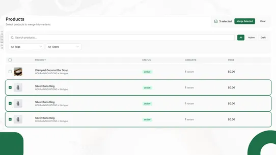 MergeMaster ‑ Product Merge screenshot