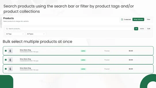 MergeMaster ‑ Product Merge screenshot