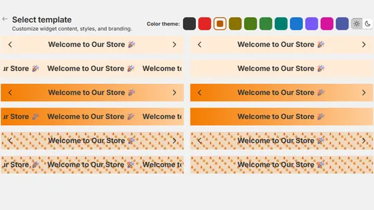 XB: Announcement Bar screenshot
