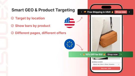 XB: Announcement Bars &amp; Banner screenshot