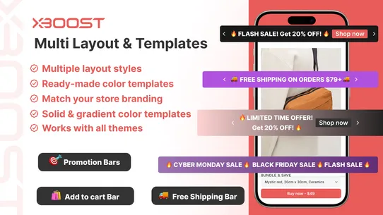 XB: Announcement Bars &amp; Banner screenshot