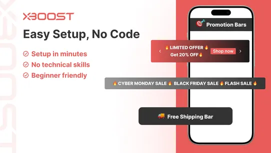 XB: Announcement Bars &amp; Banner screenshot