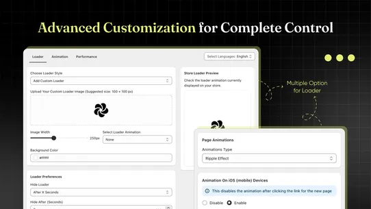 Leo - Preloader &amp; Transitions screenshot