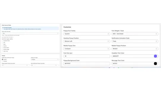 Fomoify Sales Popup &amp; Proof screenshot