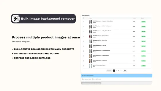 Bulk Image Background Removal screenshot