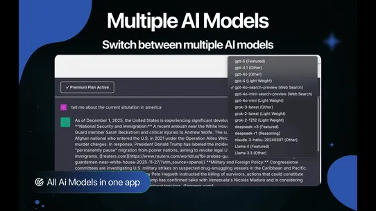 Universal AI Chatbot screenshot