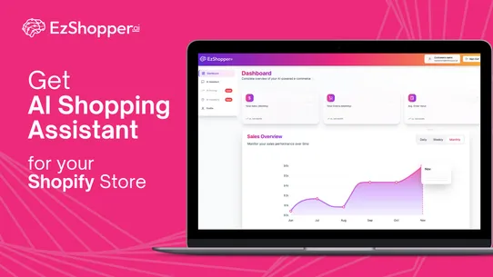 EzShopper AI Chatbot for Sales screenshot