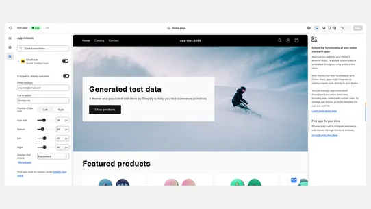 Quick Email Contact Icon screenshot