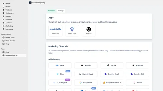 Blotout EdgeTag screenshot