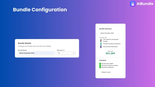 Create Bundles – AIBundle screenshot