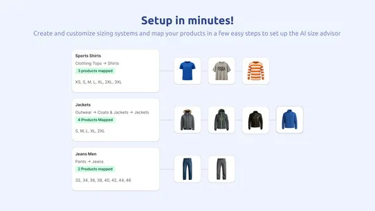 Sizekick: AI Size Advisor screenshot