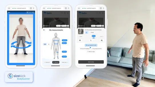 Sizekick: AI Size Advisor screenshot