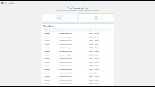 ReTech Trust Badge screenshot