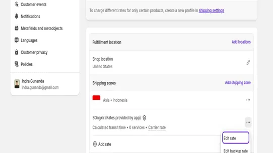 Songkir: Cek Ongkir Indonesia screenshot