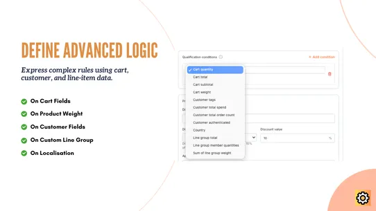 Function &amp; Discount Customiser screenshot