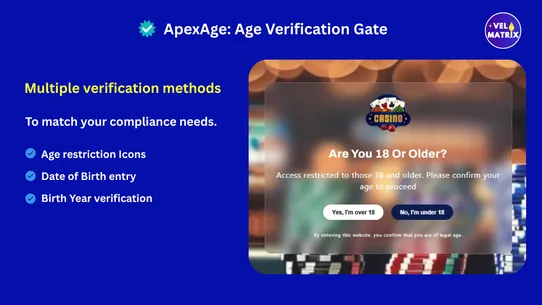 ApexAge: Age Verification Gate screenshot