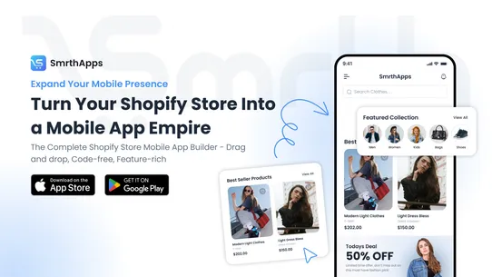 SmrthApps ‑ Mobile App Builder screenshot