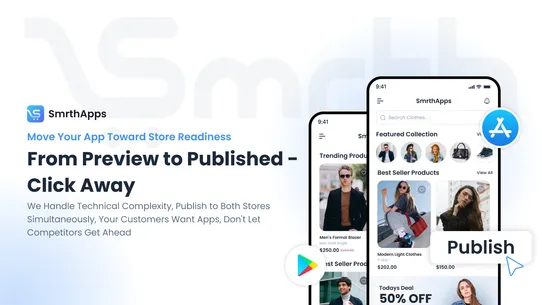 SmrthApps ‑ Mobile App Builder screenshot