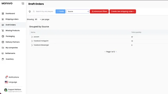 Mofavo Connector screenshot
