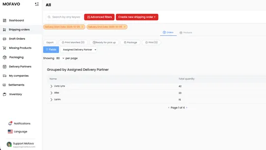 Mofavo Connector screenshot