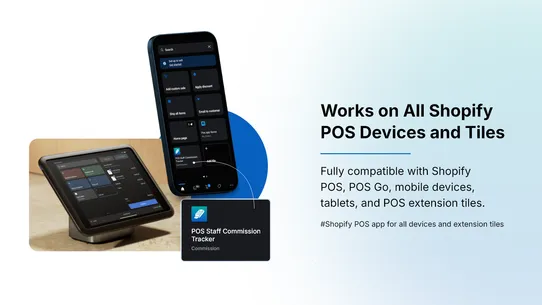 POS Staff Commission Tracker screenshot