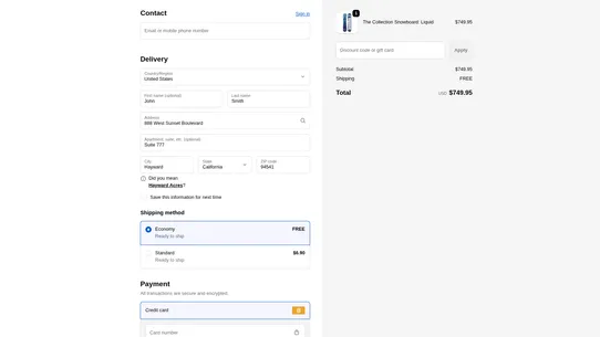 SafeShip PO Box Blocker screenshot