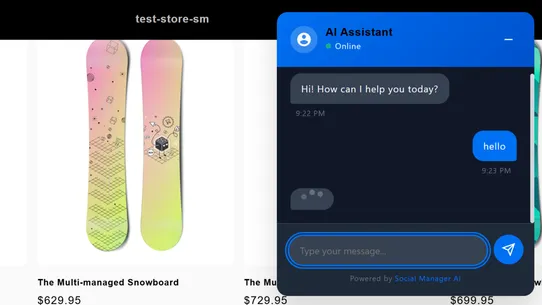 Social Manager screenshot