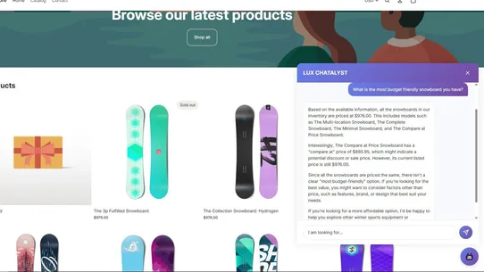 LUX Chatalyst screenshot