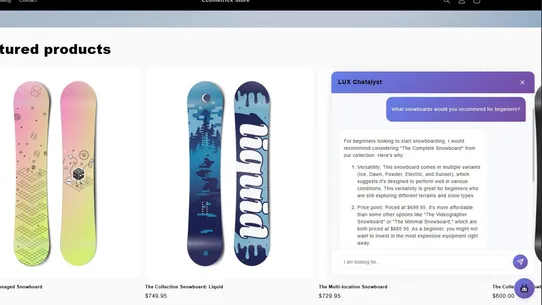 LUX Chatalyst screenshot