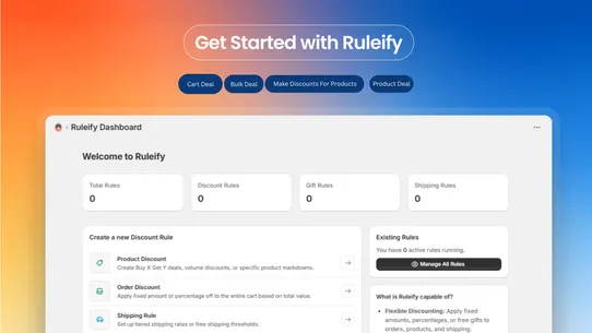 Ruleify: Tiered Pricing &amp; Gift screenshot