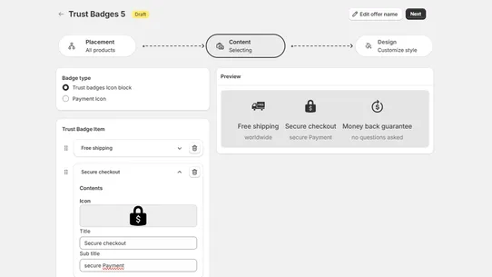 XB: Trust Badges screenshot