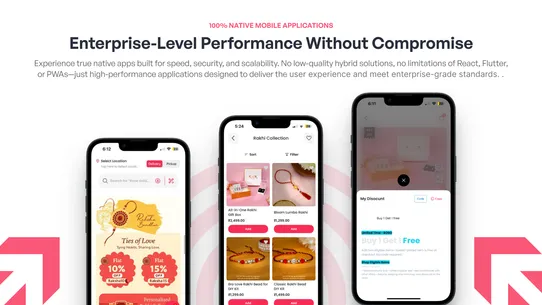 Mobile App Store screenshot