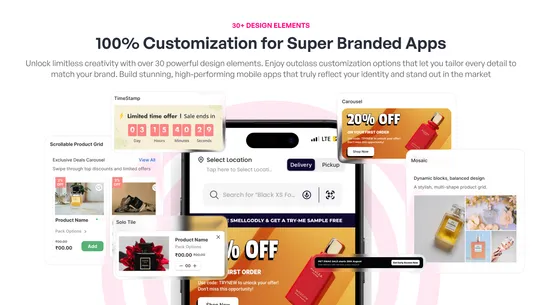 Mobile App Store screenshot