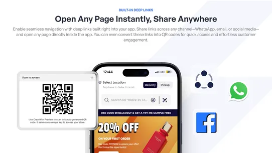 Mobile App Store screenshot