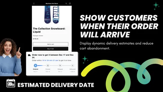 GBM Estimated Delivery Date screenshot