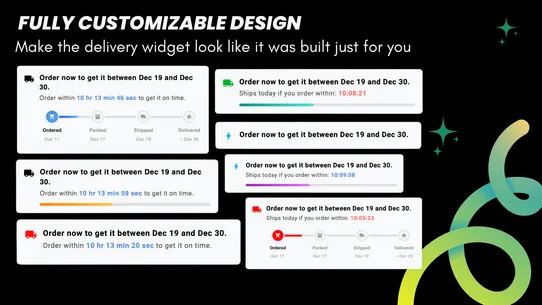 GBM Estimated Delivery Date screenshot