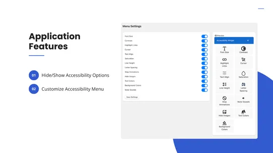 Octa App Accessibility Widget screenshot
