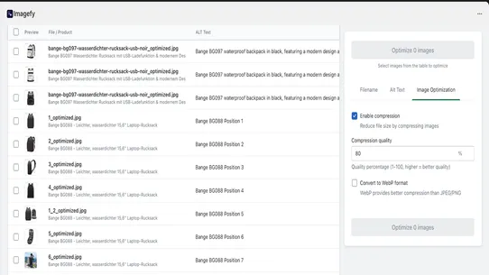 Imagefy: SEO &amp; GEO AI Agent screenshot
