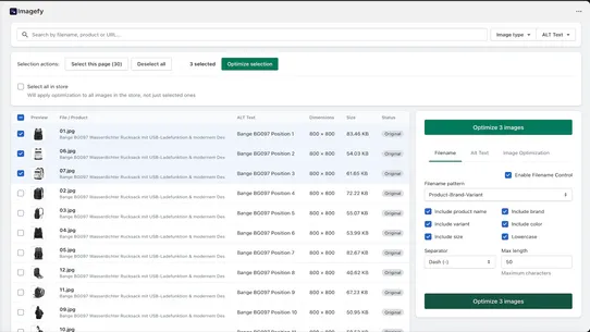 Imagefy: SEO &amp; GEO AI Agent screenshot
