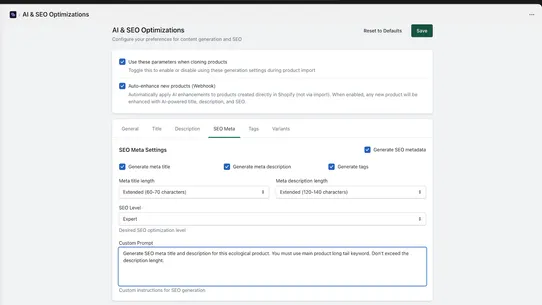 GEOfy ‑ AI‑Powered SEO screenshot