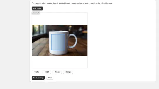 FramoAI Custom Image Generator screenshot