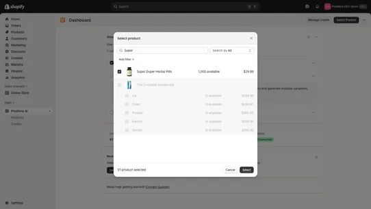 Prodlens AI screenshot