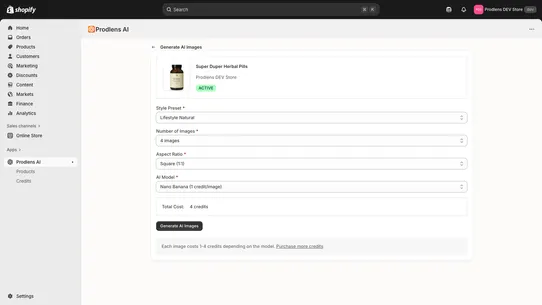 Prodlens AI screenshot