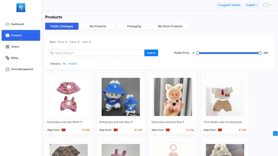 Xstardrop screenshot
