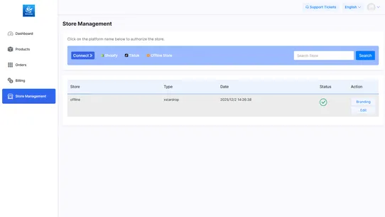 Xstardrop screenshot