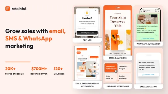 Retainful Email Marketing, SMS screenshot